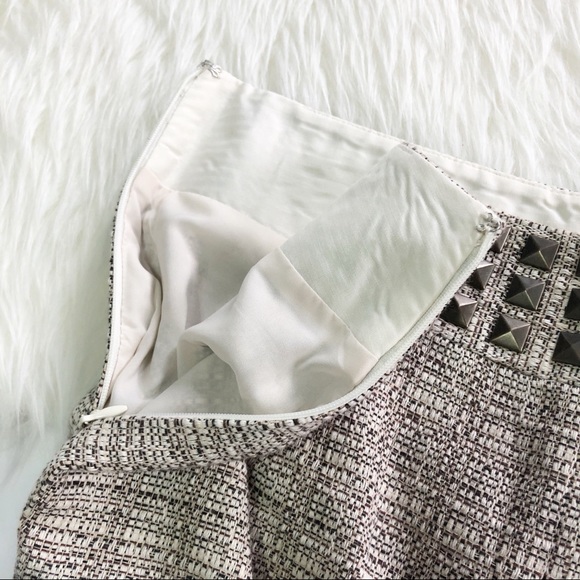The Limited Tweed Studded Pencil Skirt size 6 - Picture 6 of 6